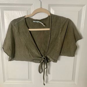 Kimchi Blue Wrap Crop Top